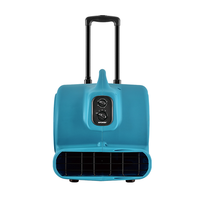 XPower P-800ste hoë snelheid 700W sentrifugale lugbewaarder met timer, wiele
