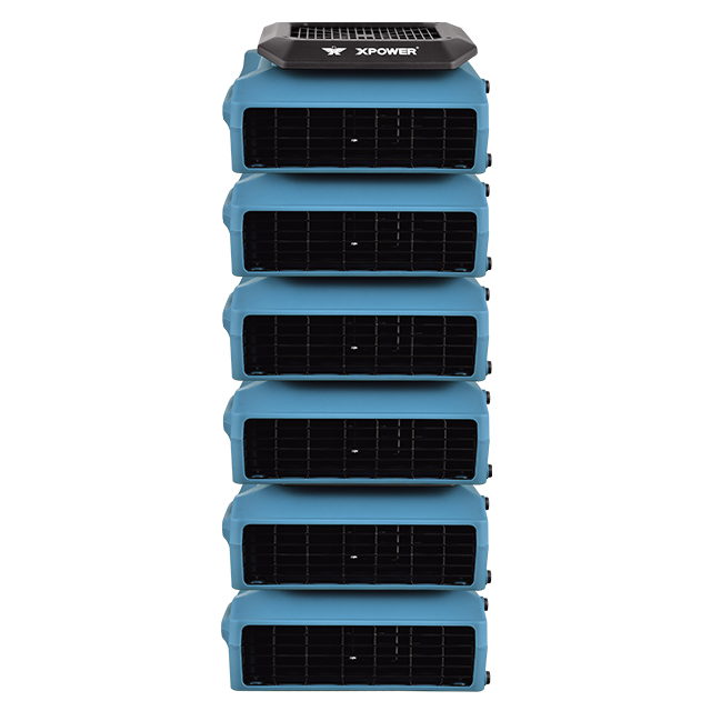 Xpower PL-700A Կոմպակտ 240W ցածր պրոֆիլային օդափոխիչ էլեկտրական վարդակից