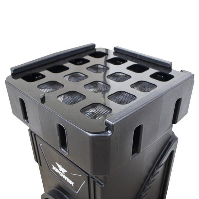 XPower AP-1500D 600CFM DC Scrubber Aeir Tráchtála Mótar Tráchtála Mótair gan scuab 