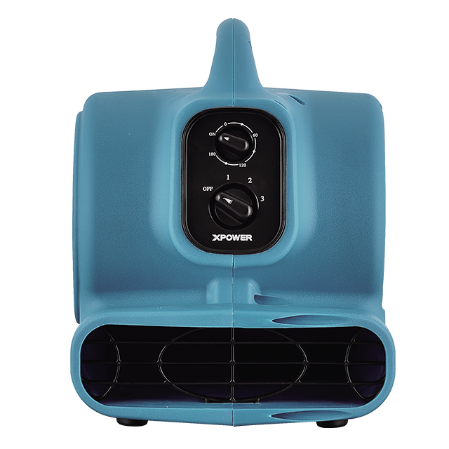 هواکش سانتریفیوژ فشرده XPOWER P-230AT 700CFM با تایمر، پریز برق