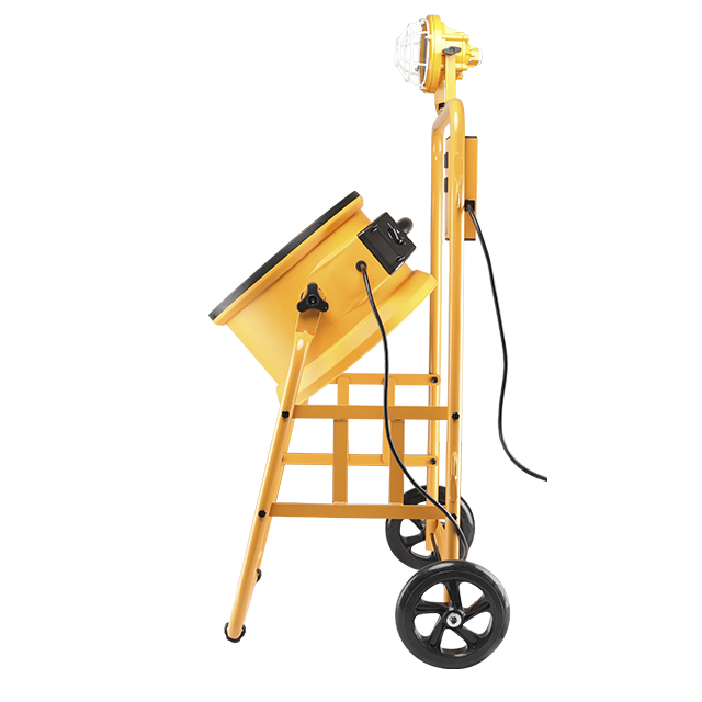 Xpower FA-300K6 14  'Բջջային հովացման երկրպագուների հավաքածու LED ուշադրության կենտրոնում, տրոլեյբուս