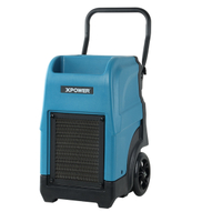 DEHUMIDIFIER KOMERSIAL XPOWER CD-90L LGR DENGAN REFRIGERAN R454C DAN POMPA BUILT-IN