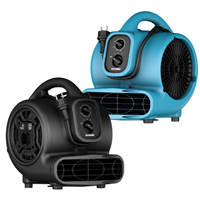 XPOWER P-230AT 700CFM Συμπαγής φυγόκεντρος αερομεταφορέας με χρονοδιακόπτη, πρίζες ρεύματος