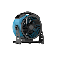 XPOWER FC-150B batteridrevet tr&aring;dl&oslash;s luftcirkulator med 3-timers timer
